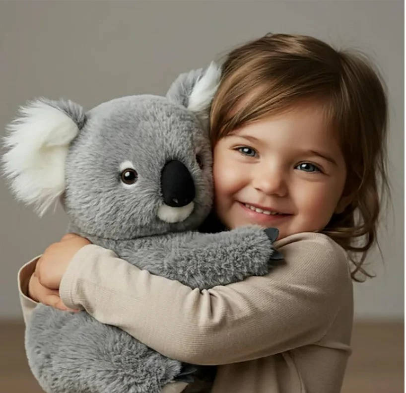 Juguete de peluche con peso Koala que alivia la ansiedad – juguete de peluche ultra suave y acogedor con diseño realista
