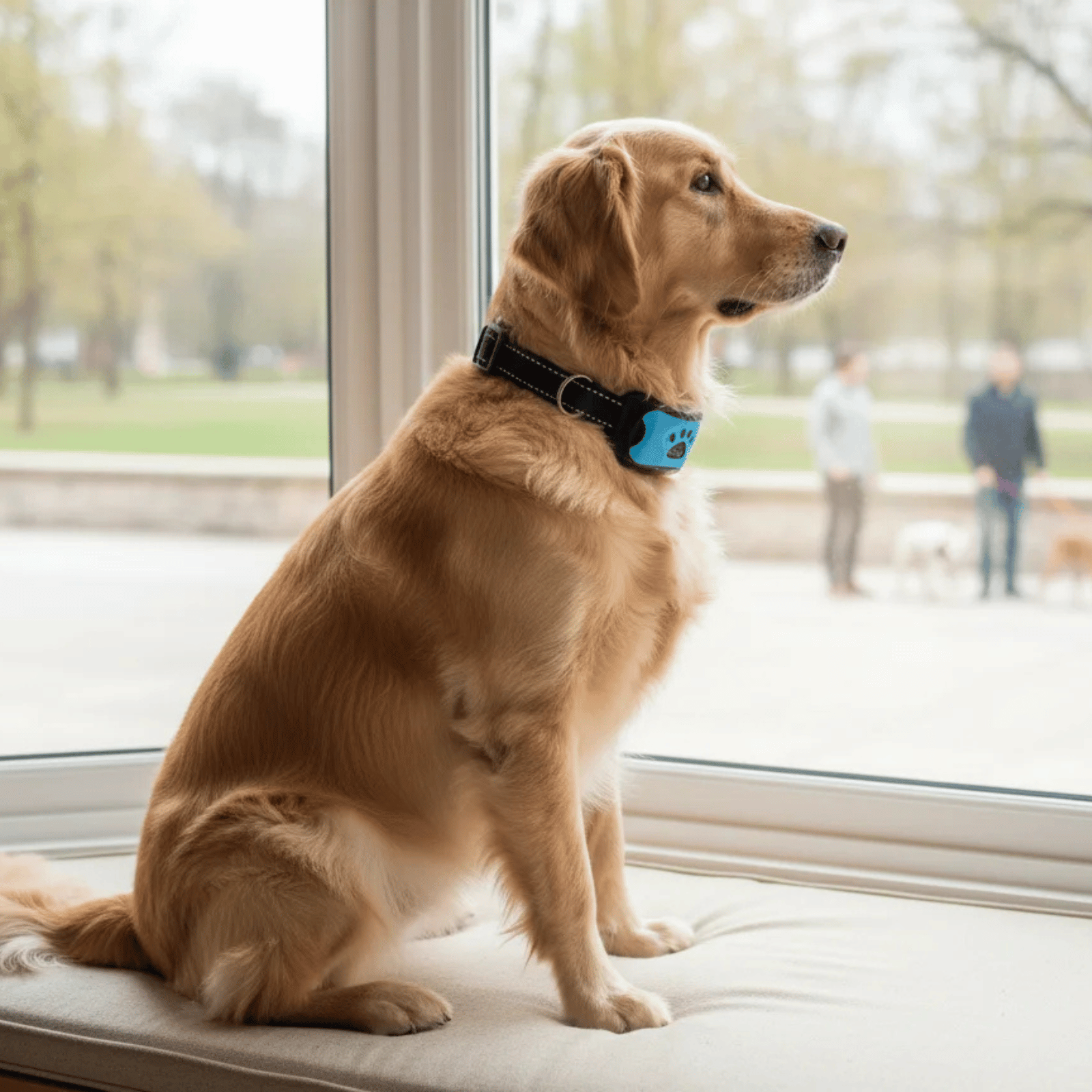Collar anti ladridos para perros con modos de vibración ajustables – solución de entrenamiento humanitaria para perros de todos los tamaños