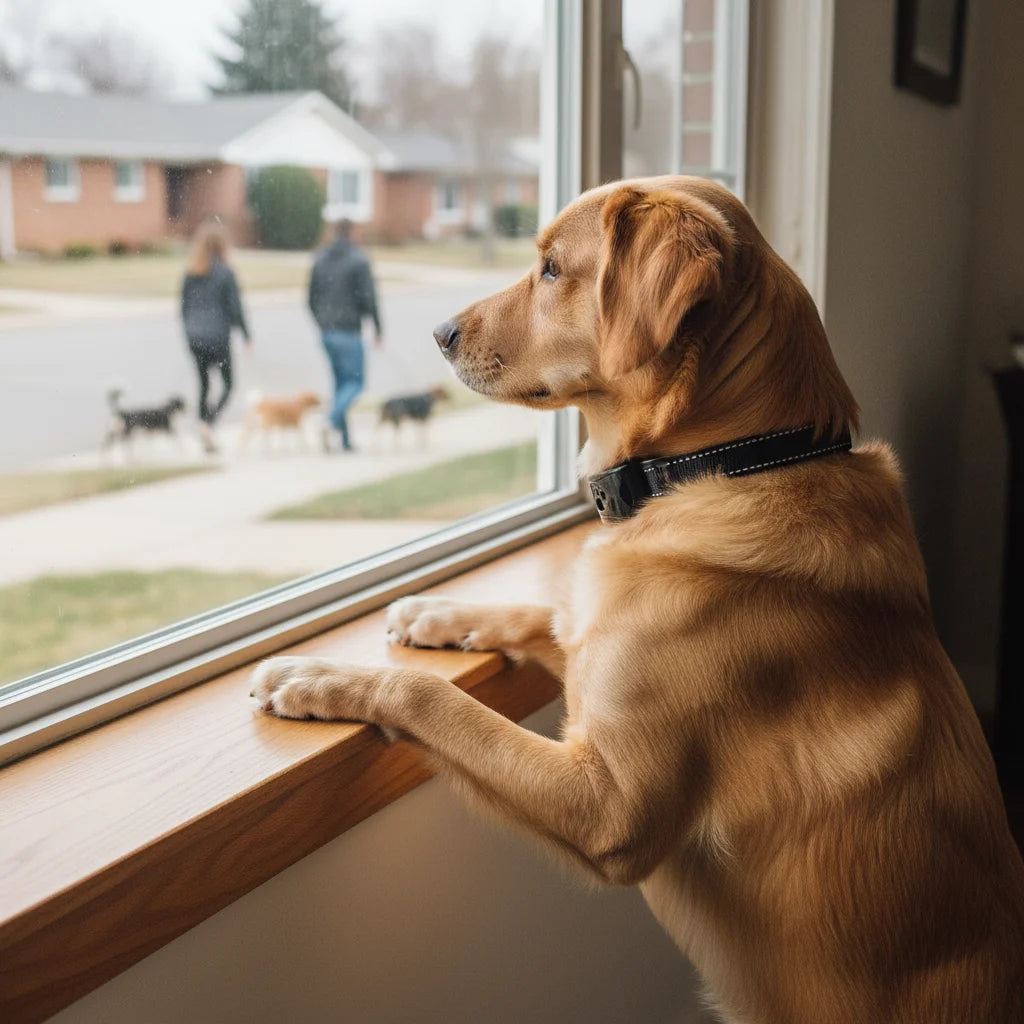 Collar anti ladridos para perros con modos de vibración ajustables – solución de entrenamiento humanitaria para perros de todos los tamaños