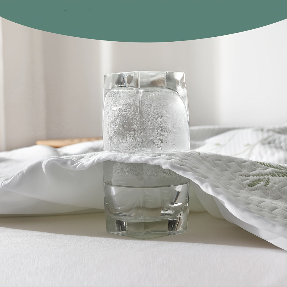 Protector de colchón de bambú con capa de aire refrigerante 3D – ropa de cama transpirable y duradera para colchones tipo queen y king