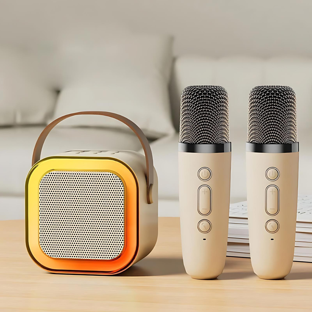SingStar - Mini Sistema de Karaoke con Micrófonos Inalámbricos
