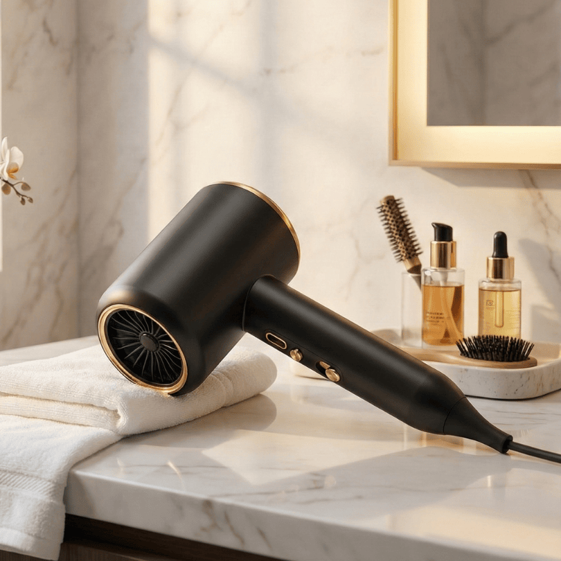 POWERGLOSS – Secador de pelo de 2400W con tecnología de iones