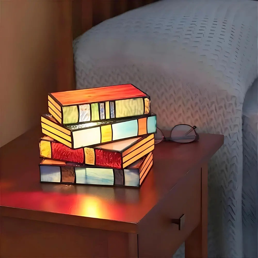 BookGlow - Lámpara de Libros Única