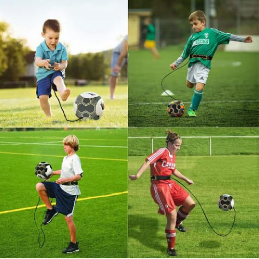 SoccerPro - Cinturón de Entrenamiento Solo para Control del Balón y Técnica