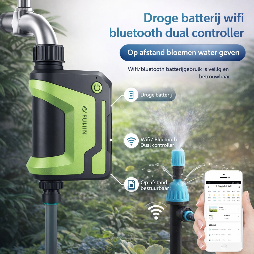 Controlador de Riego WiFi para Jardín | Riego Perfecto a Distancia