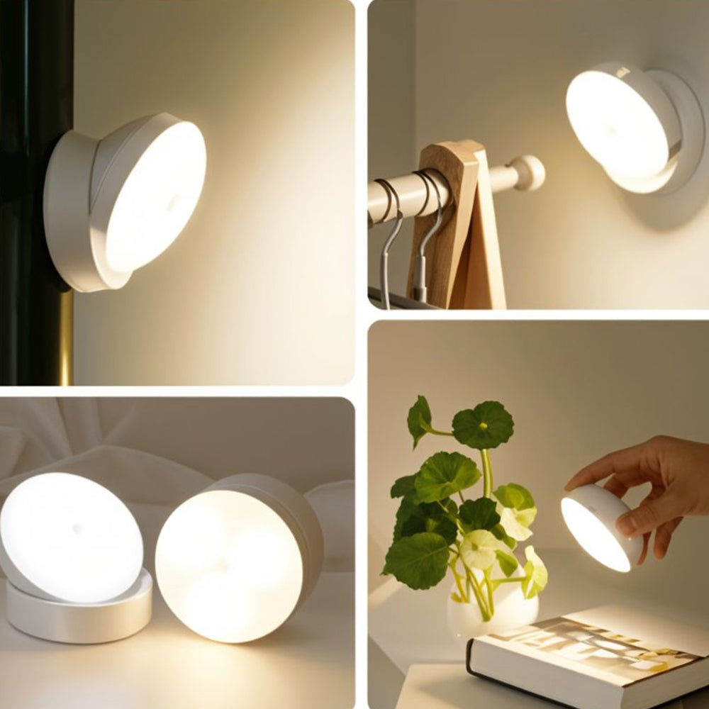 Oralee - Luz de Pared LED con Sensor de Movimiento Rotatable 360°