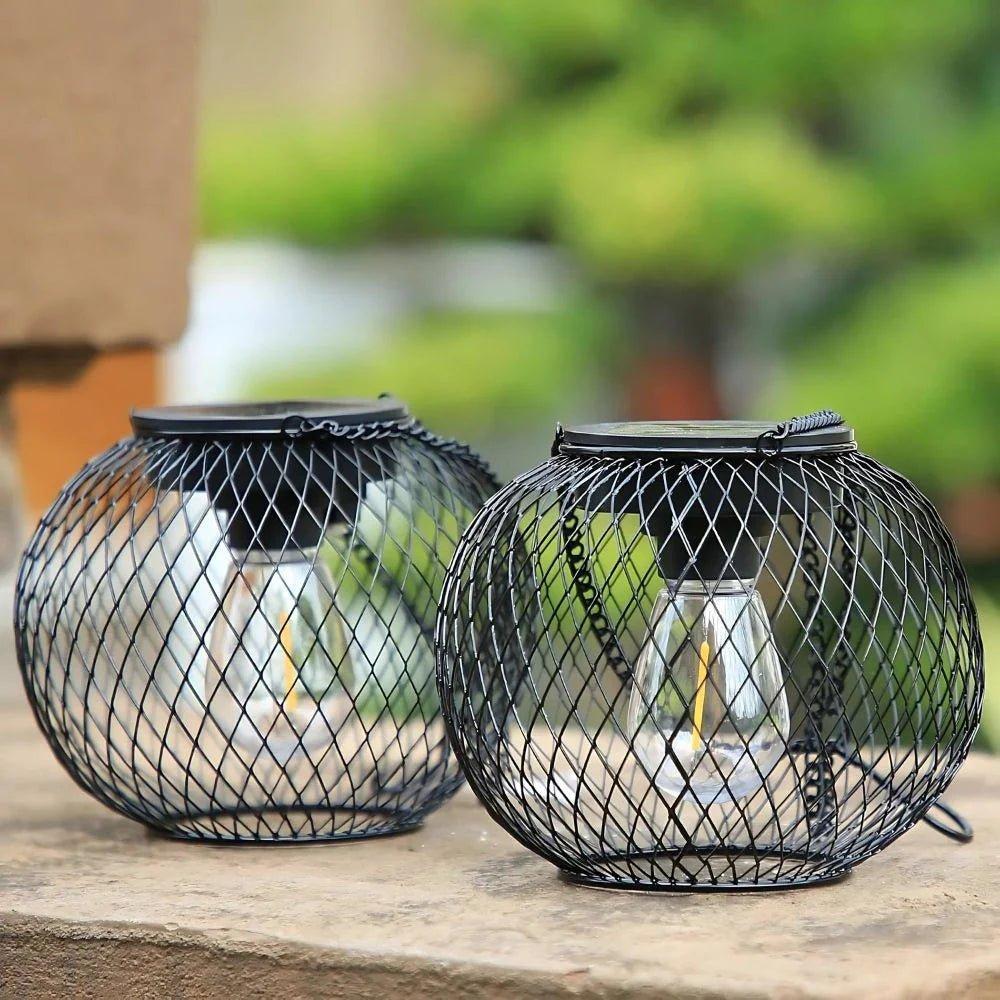 Faroles Solares para Exteriores | Iluminación Automática con Sensor de Crepúsculo para Patios y Jardines