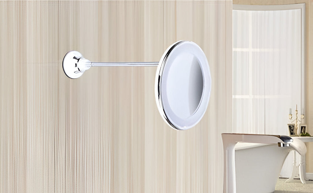 Espejo LED 10X con ventosa