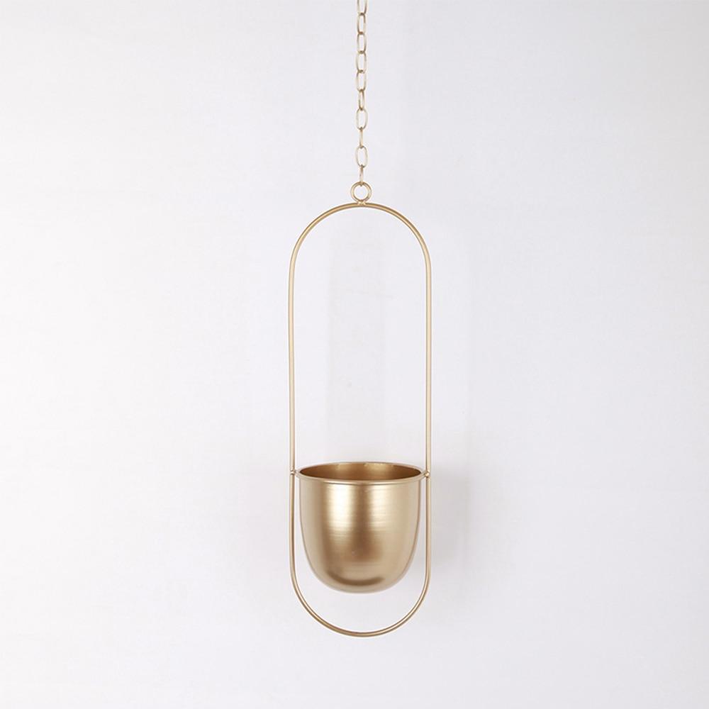 VERTILINE – Colgador de plantas de pared minimalista con cadena ajustable para un interior elegante y claro