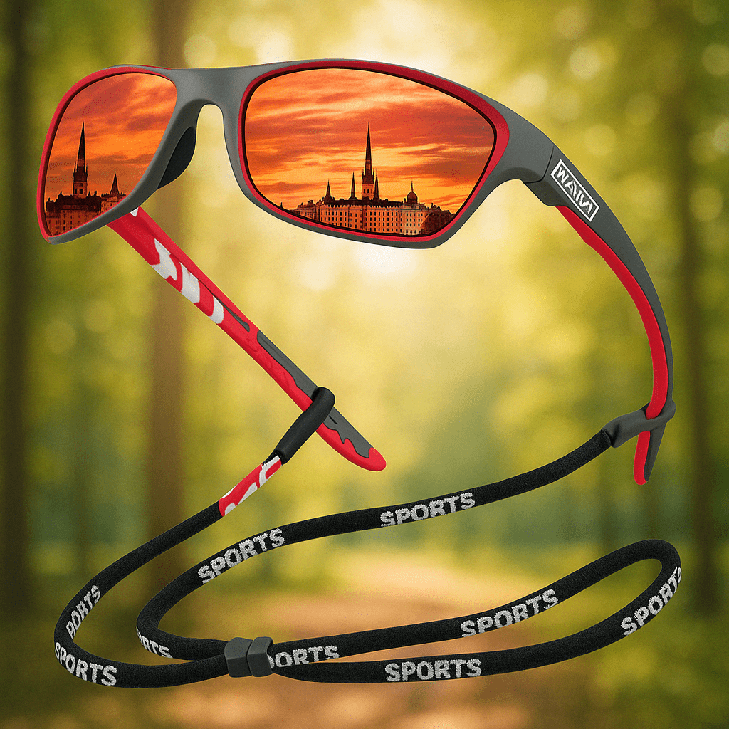 BowLift | Gafas de sol deportivas polarizadas con protección UV400 para actividades al aire libre y uso diario