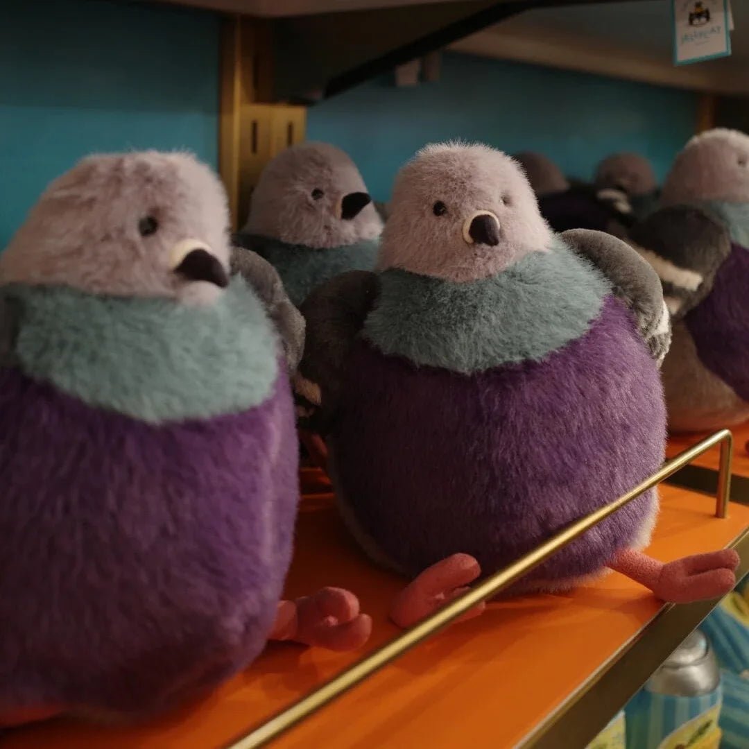 KISSPIGEON – Juguete de peluche de paloma suave para abrazar y sentirse bien