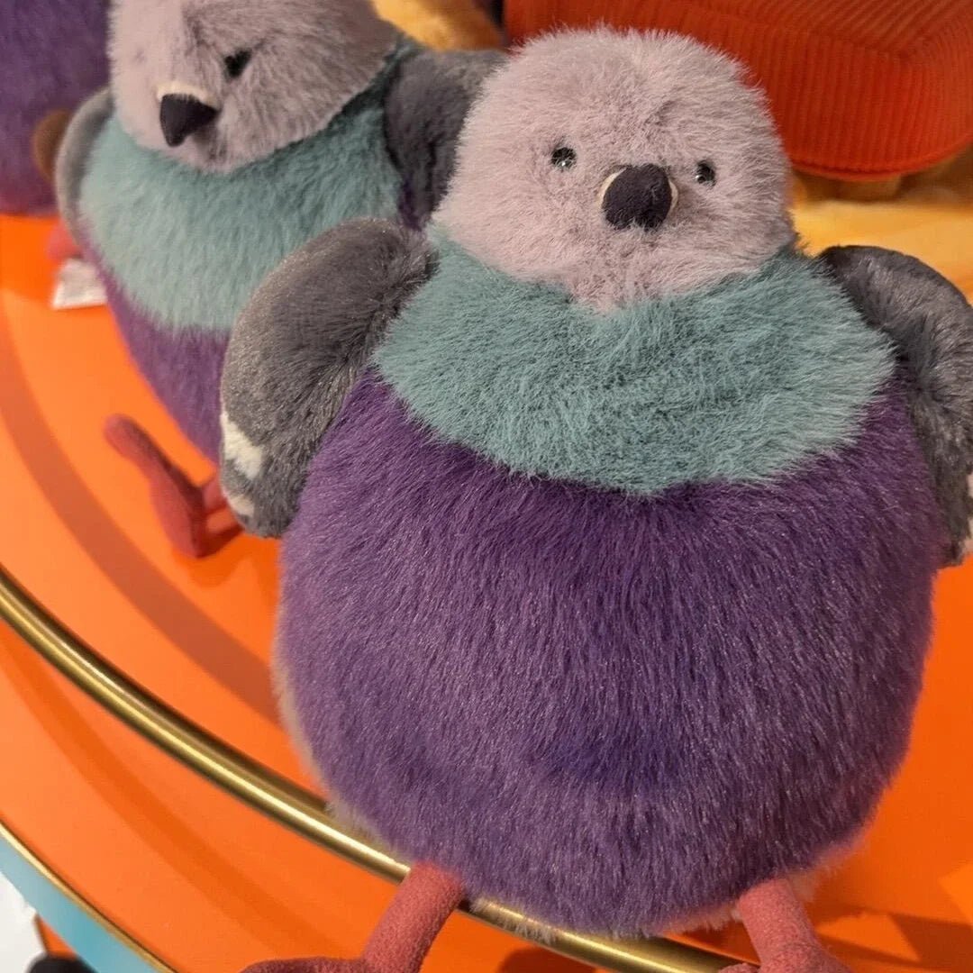 KISSPIGEON – Juguete de peluche de paloma suave para abrazar y sentirse bien