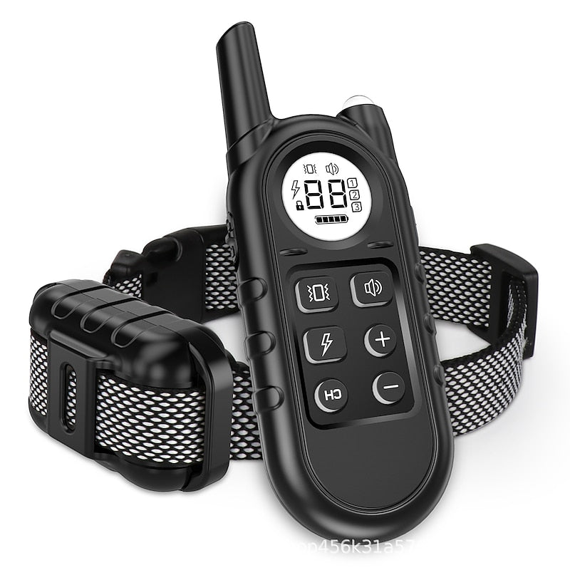Collar de Entrenamiento para Perros Ligero e Impermeable - Alcance de 400m