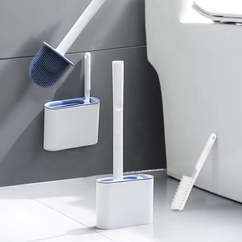 Cepillo de Inodoro de Silicona PerfectClean – Montado en la Pared y Higiénico