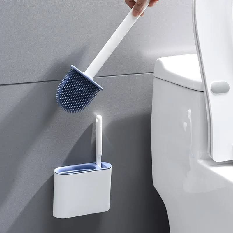 Cepillo de Inodoro de Silicona PerfectClean – Montado en la Pared y Higiénico
