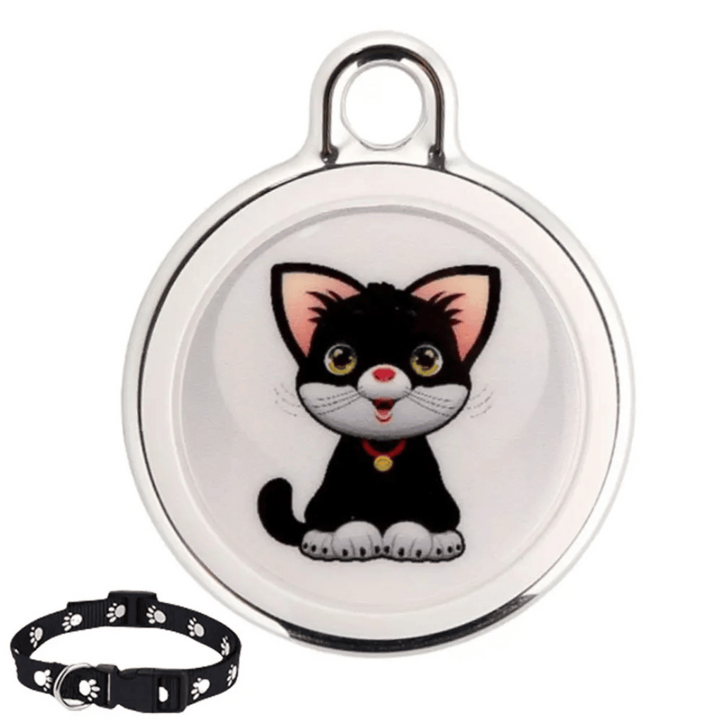 Localizador GPS para mascotas con función de seguimiento en tiempo real y alarma sonora – diseño a prueba de agua para perros y gatos