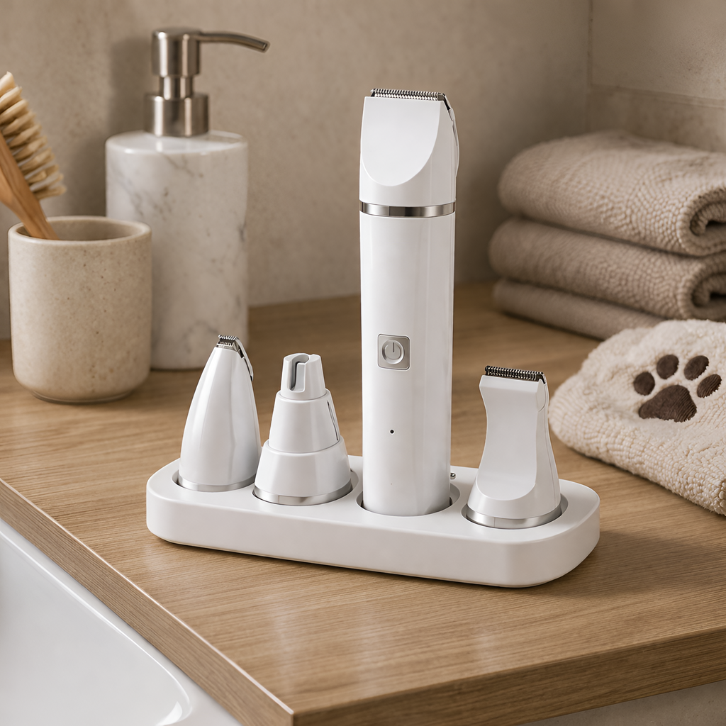 Elias - Kit Eléctrico de Peluquería para Mascotas 3 en 1