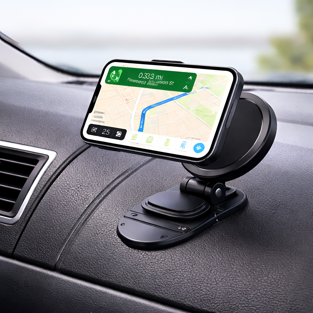 Elías - Soporte Magnético para Teléfono de Coche Universal Plegable