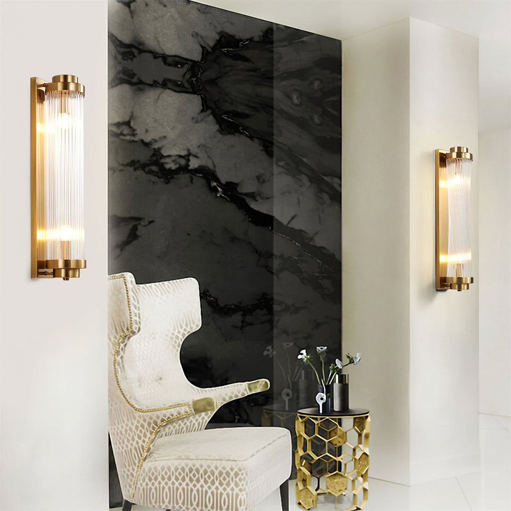 Retro | Lámpara de pared LED de vidrio estilo vintage