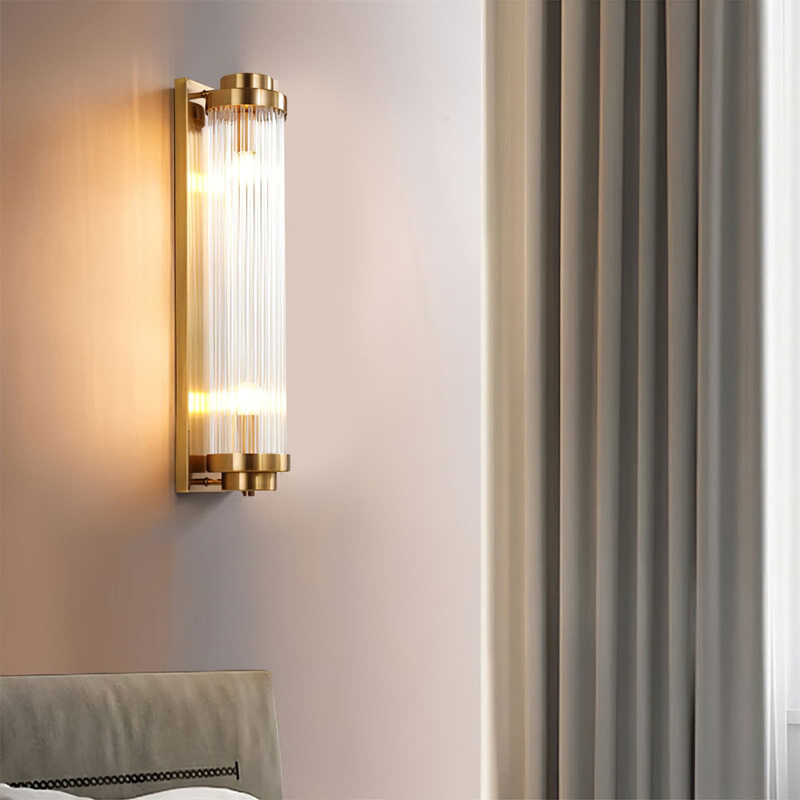 Retro | Lámpara de pared LED de vidrio estilo vintage