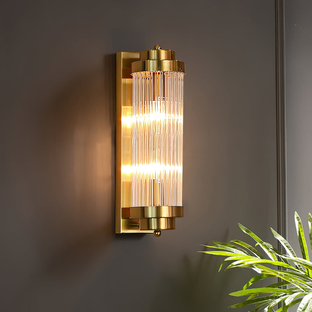 Retro | Lámpara de pared LED de vidrio estilo vintage