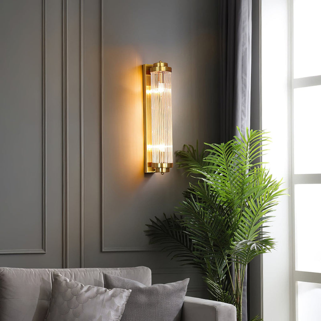 Retro | Lámpara de pared LED de vidrio estilo vintage