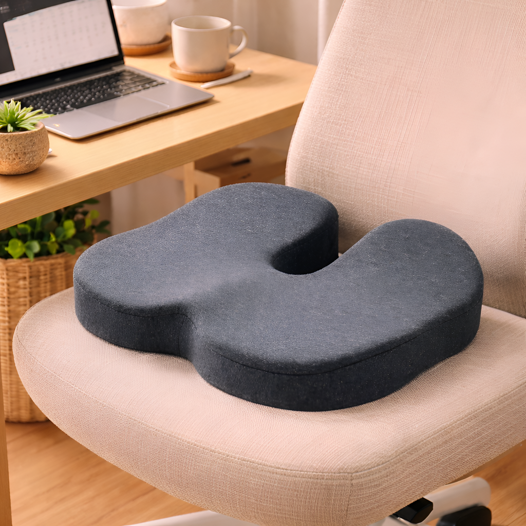 Charlie - Cojín Ortopédico Asiento Ergonómico de Espuma con Memoria