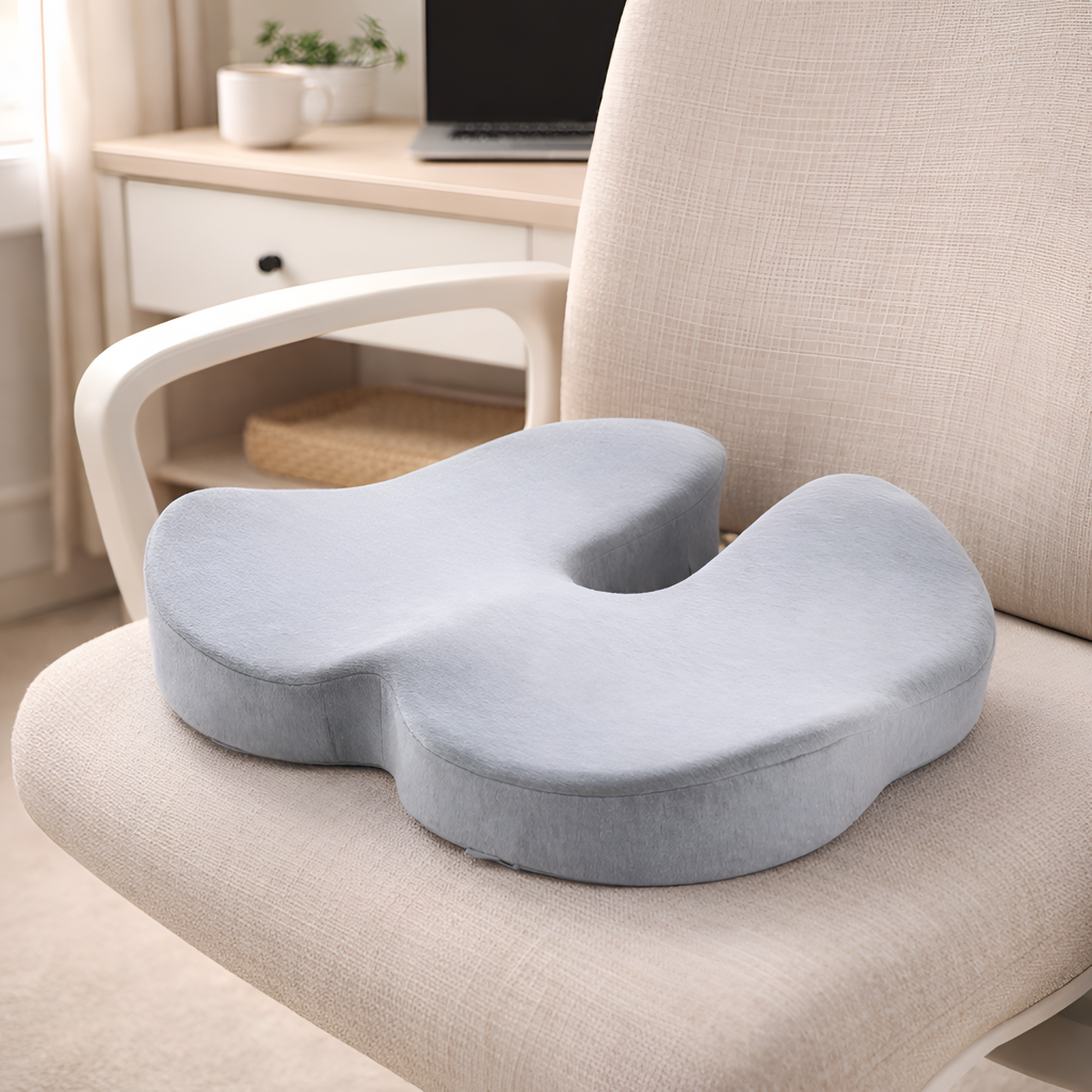 Charlie - Cojín Ortopédico Asiento Ergonómico de Espuma con Memoria