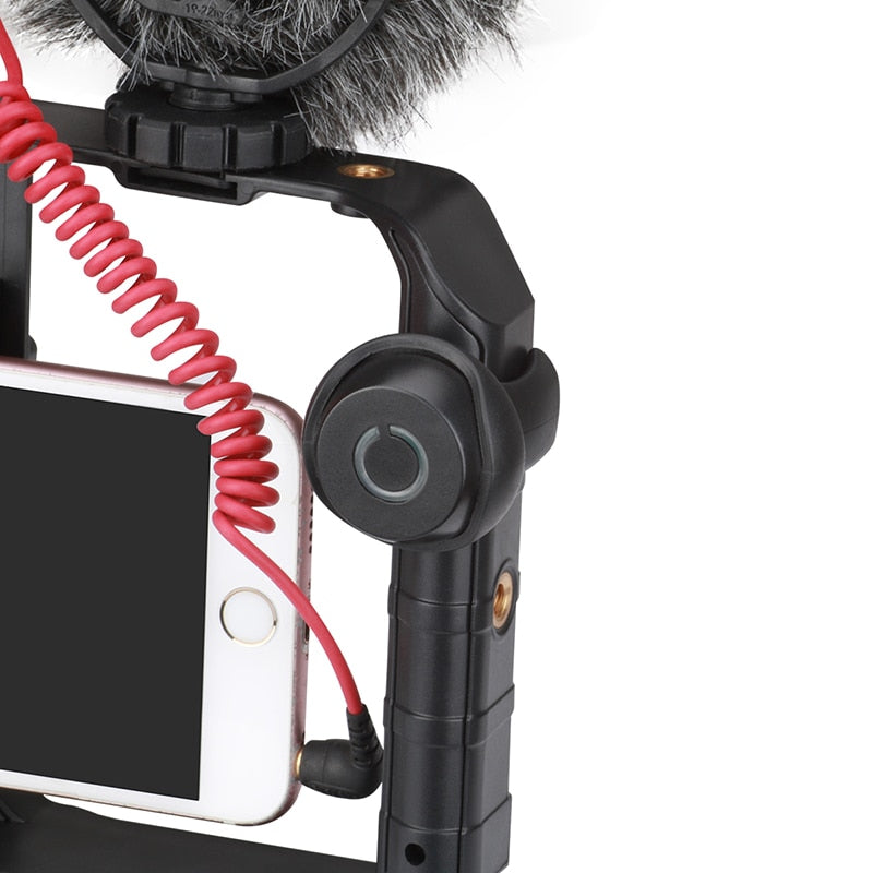 Estabilizador de Video para Smartphone con Luz