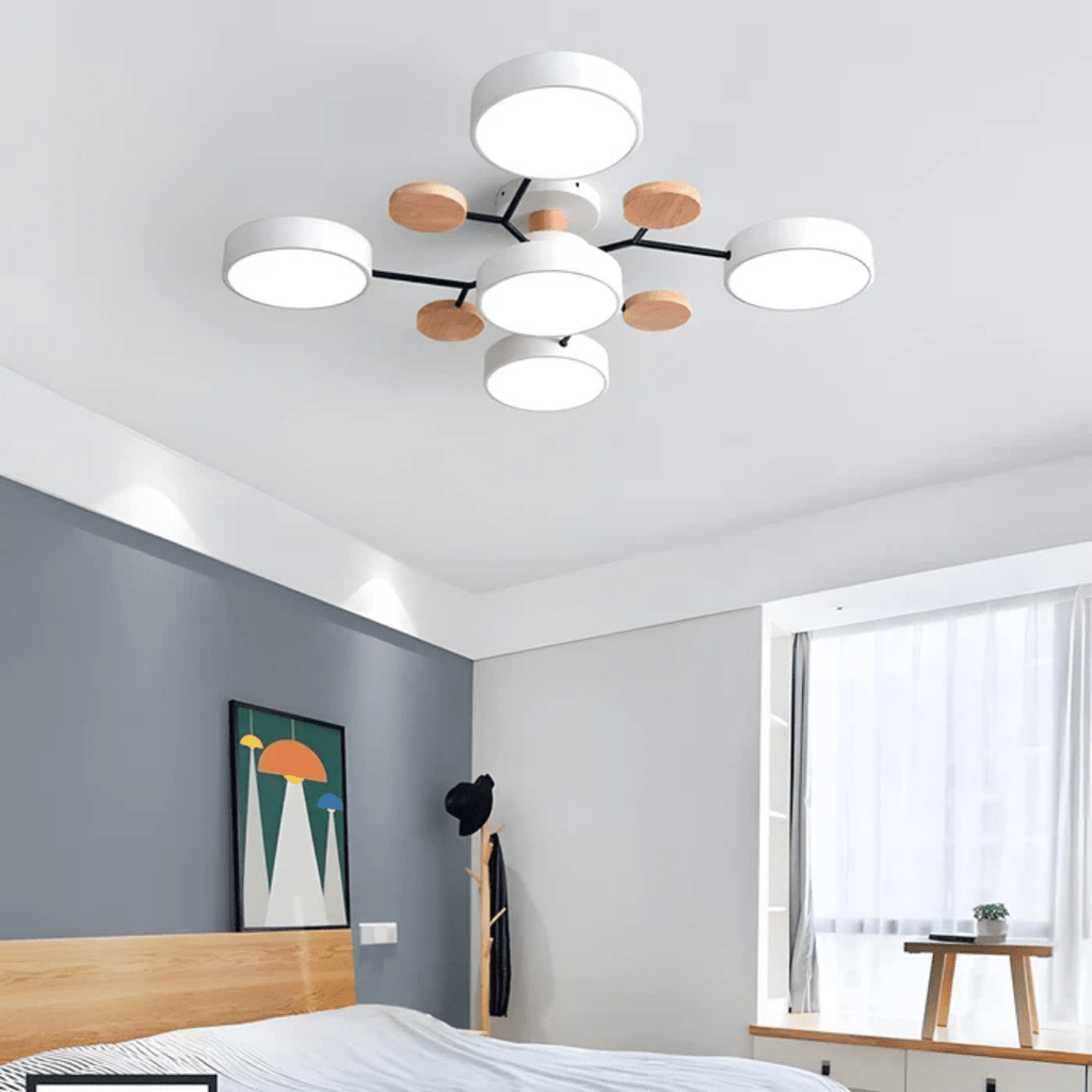 CEILUX – Lámpara de techo LED redonda moderna con diseño minimalista elegante