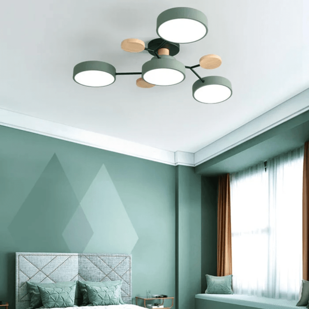 CEILUX – Lámpara de techo LED redonda moderna con diseño minimalista elegante