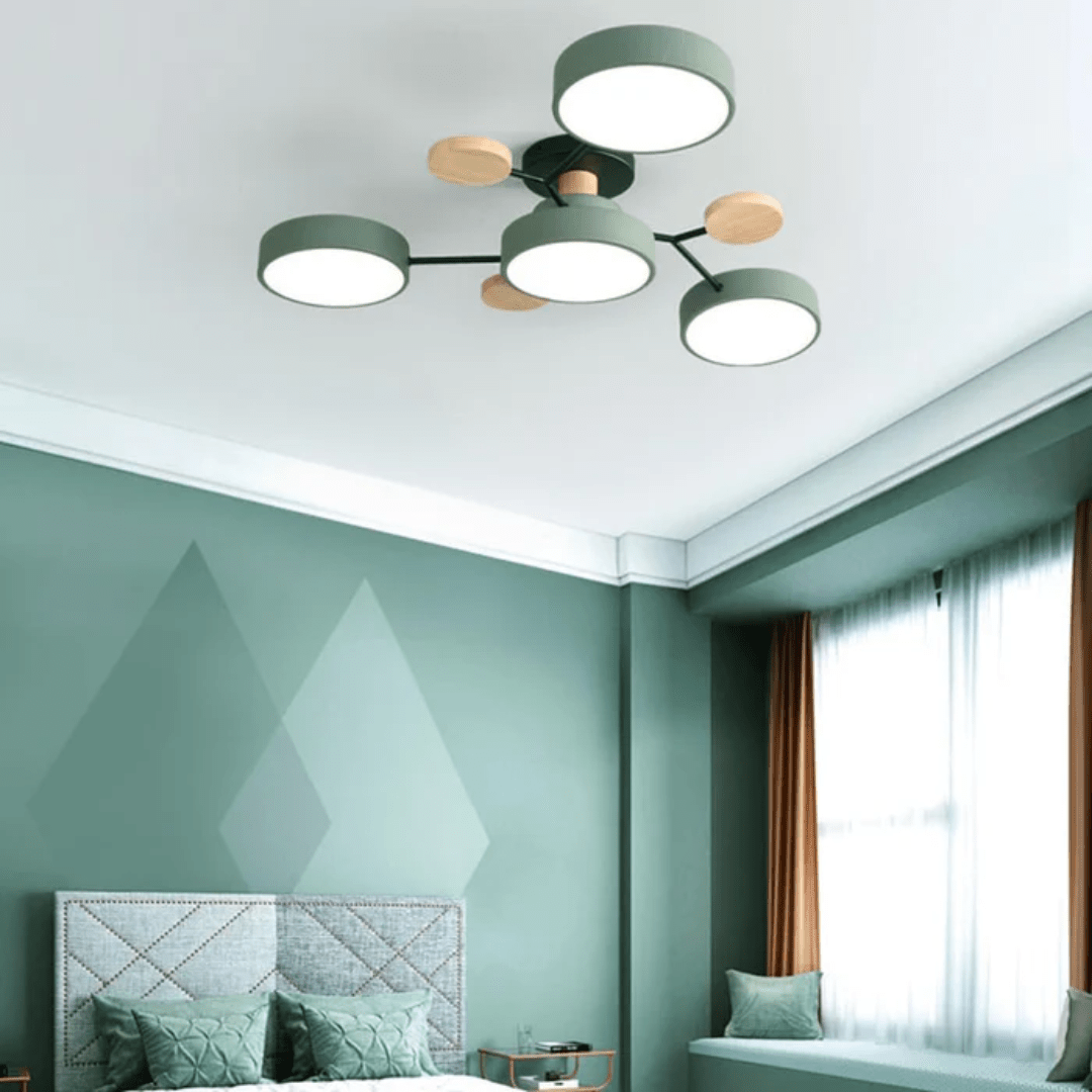 CEILUX – Lámpara de techo LED redonda moderna con diseño minimalista elegante