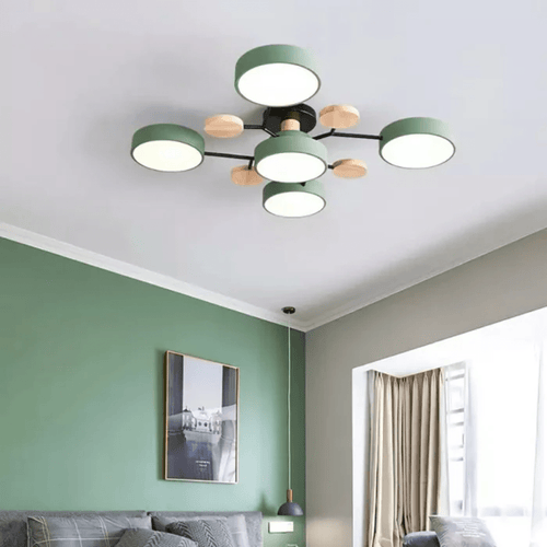 CEILUX – Lámpara de techo LED redonda moderna con diseño minimalista elegante