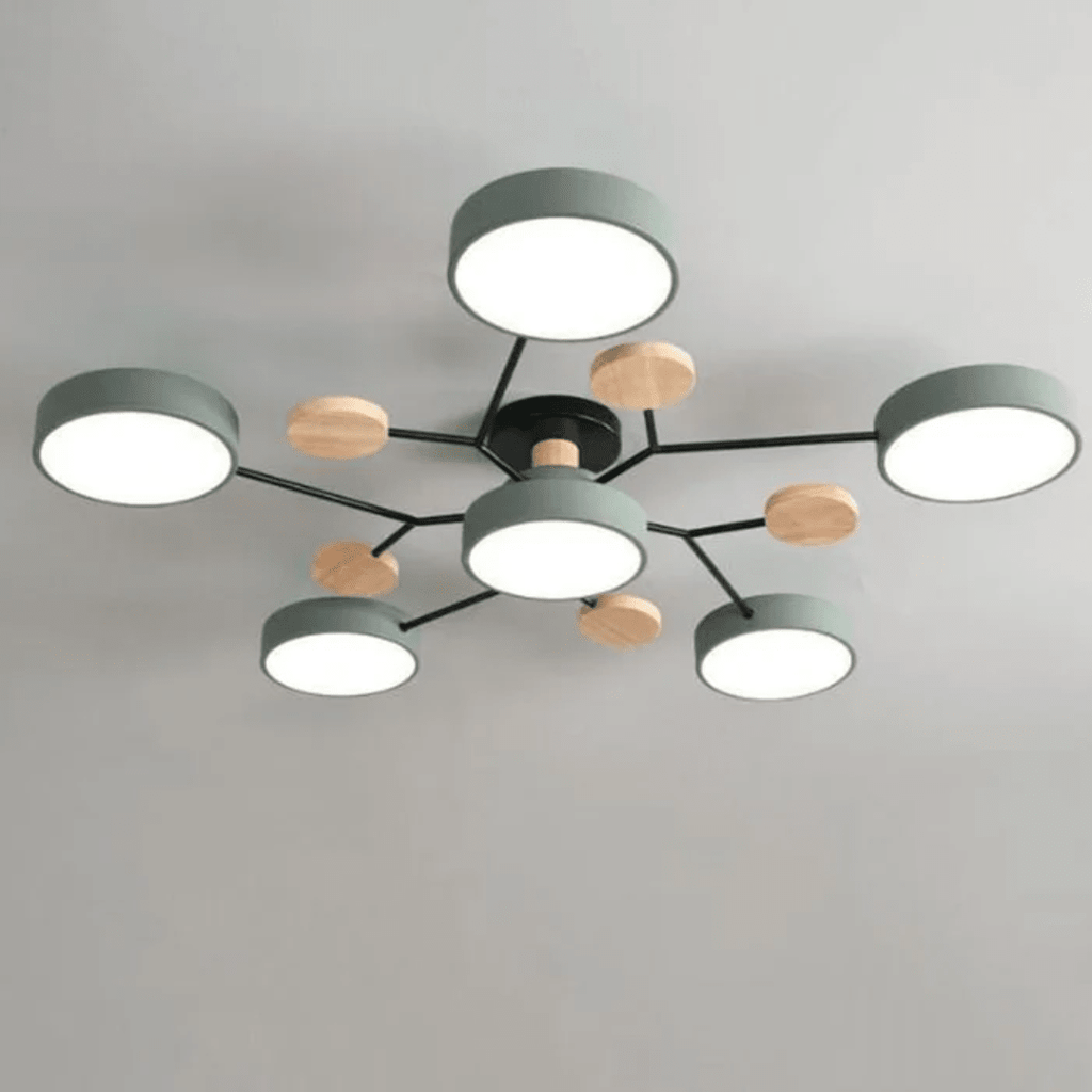 CEILUX – Lámpara de techo LED redonda moderna con diseño minimalista elegante