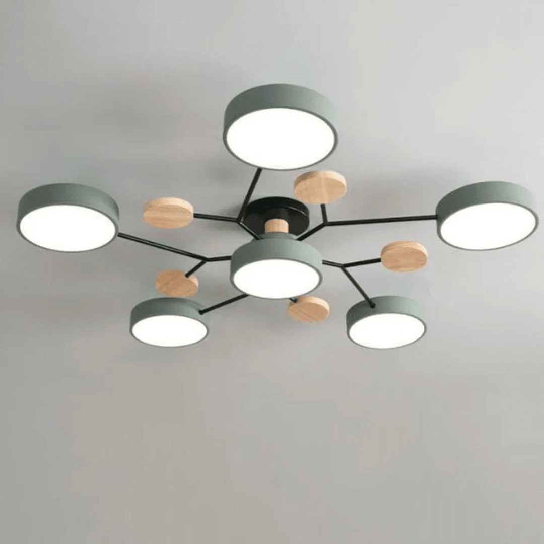 CEILUX – Lámpara de techo LED redonda moderna con diseño minimalista elegante