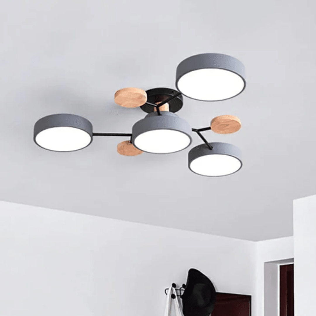 CEILUX – Lámpara de techo LED redonda moderna con diseño minimalista elegante