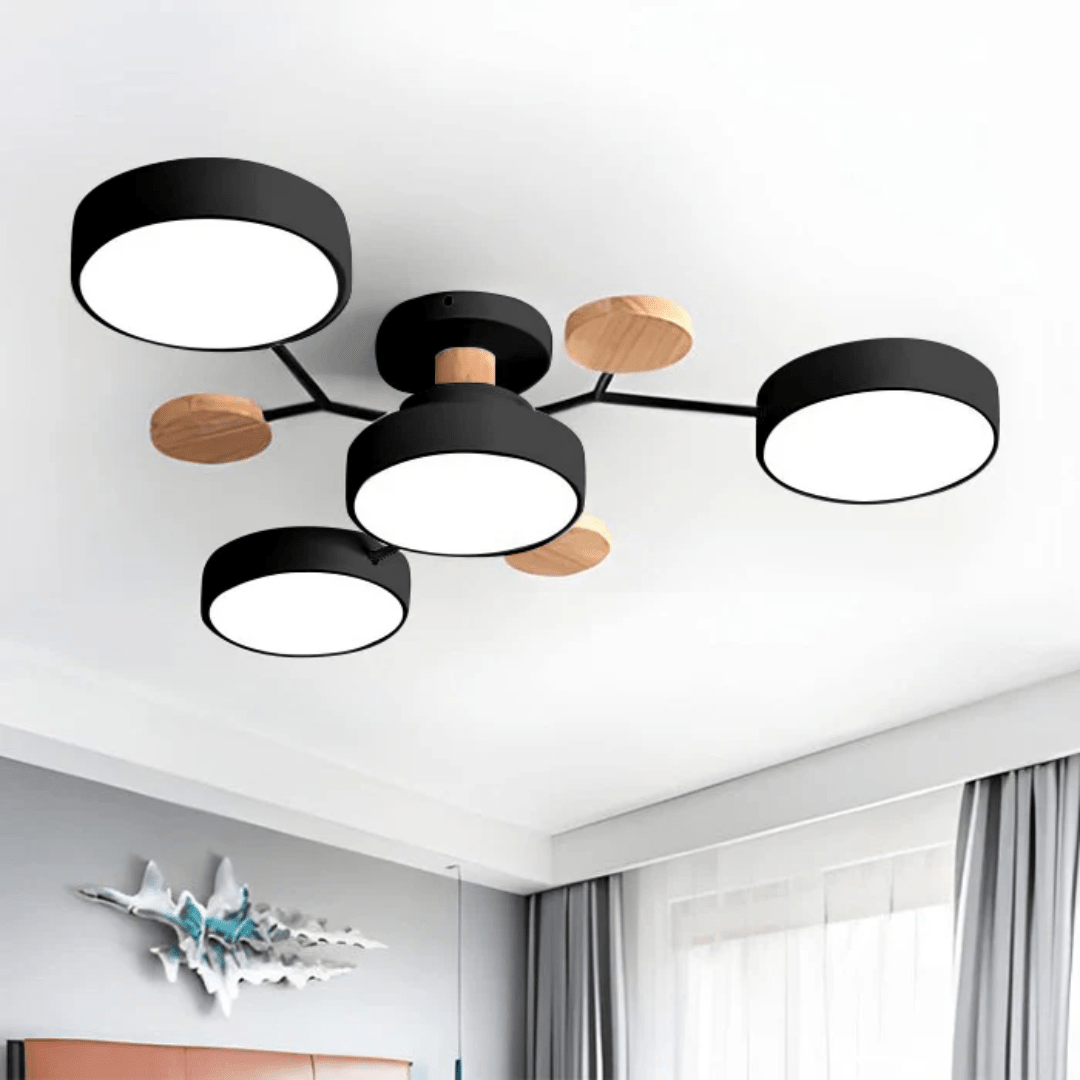 CEILUX – Lámpara de techo LED redonda moderna con diseño minimalista elegante