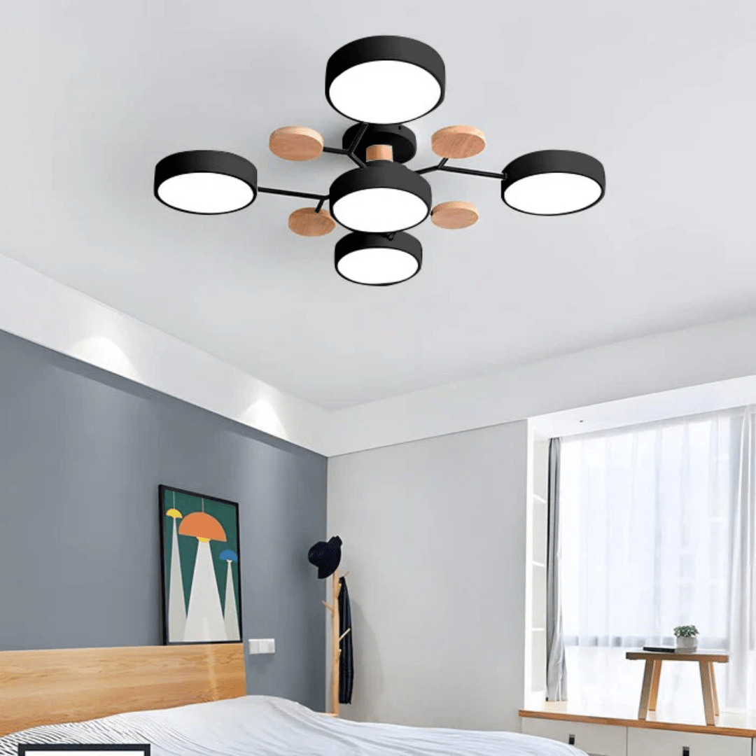 CEILUX – Lámpara de techo LED redonda moderna con diseño minimalista elegante