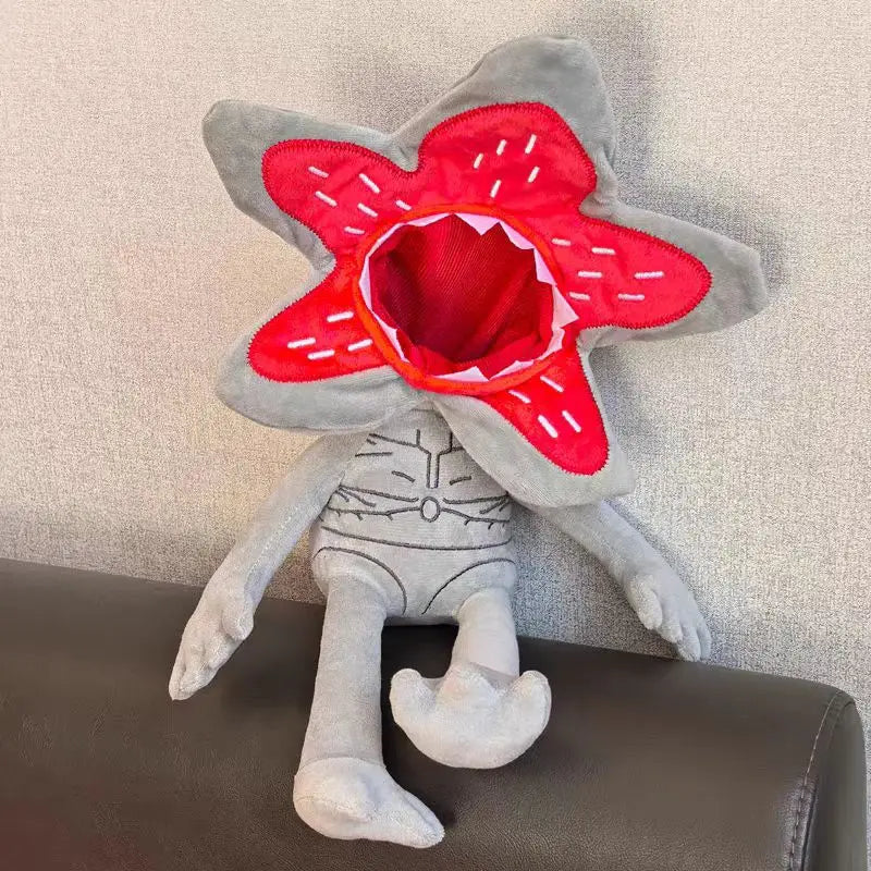 Juguete de Peluche Demogorgon 25 cm – Monstruo Suave Gris para Halloween para Niños 3+
