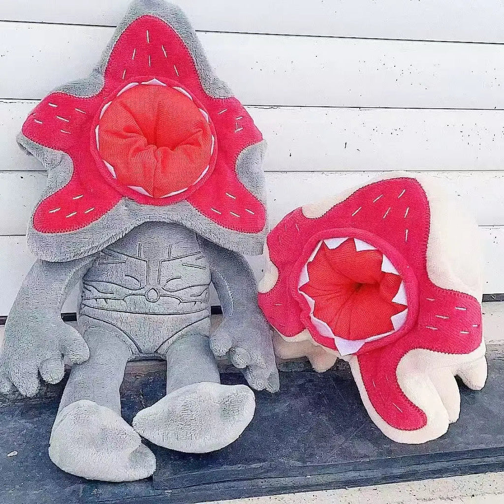 Juguete de Peluche Demogorgon 25 cm – Monstruo Suave Gris para Halloween para Niños 3+