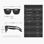 POLARVISTA – Lunettes de soleil polarisées UV400 pour une vision claire lors des activités de plein air