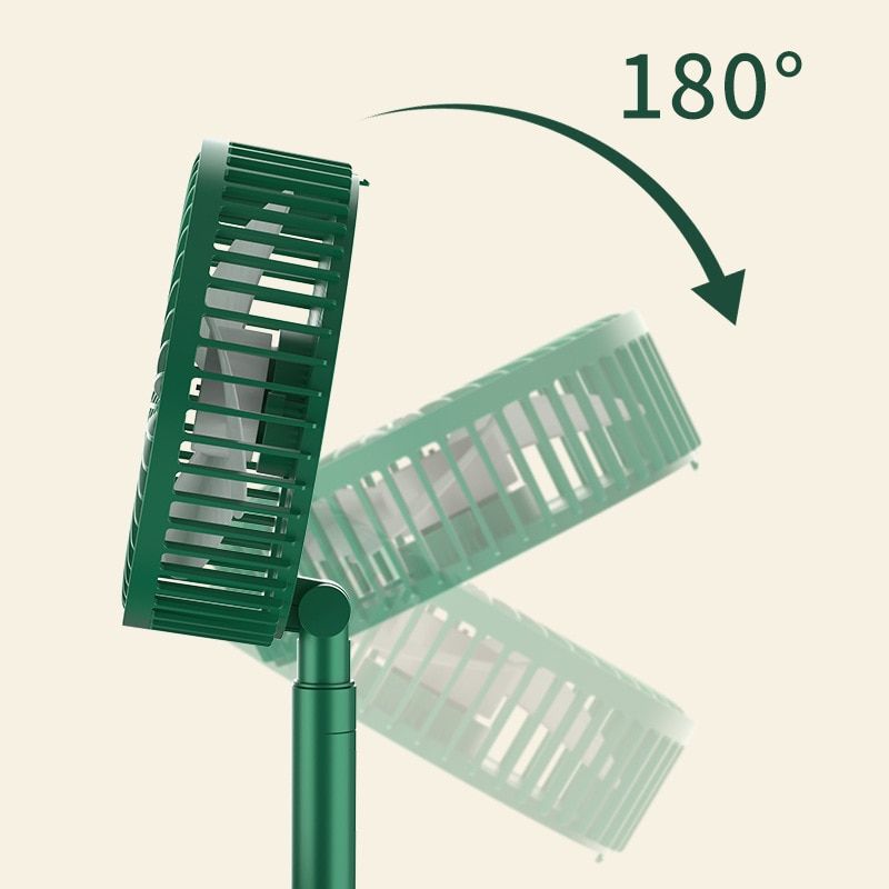 Ventilador Portátil Recargable de 3 Velocidades