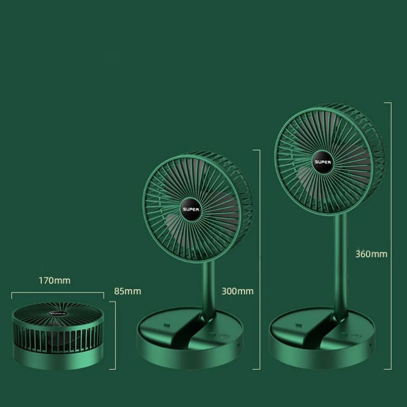 Ventilador Portátil Recargable de 3 Velocidades