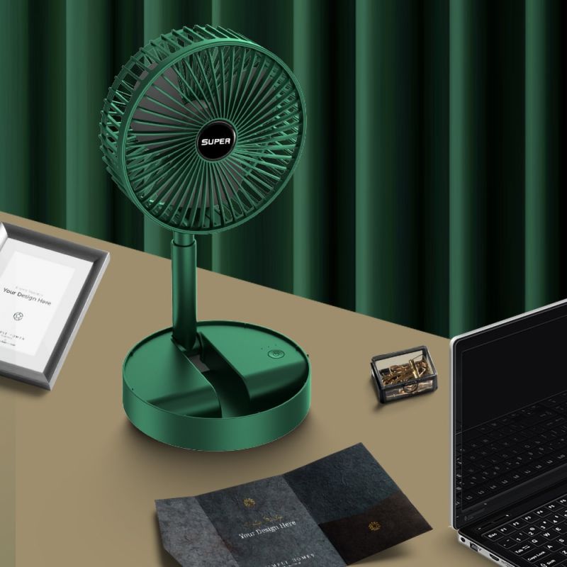 Ventilador Portátil Recargable de 3 Velocidades