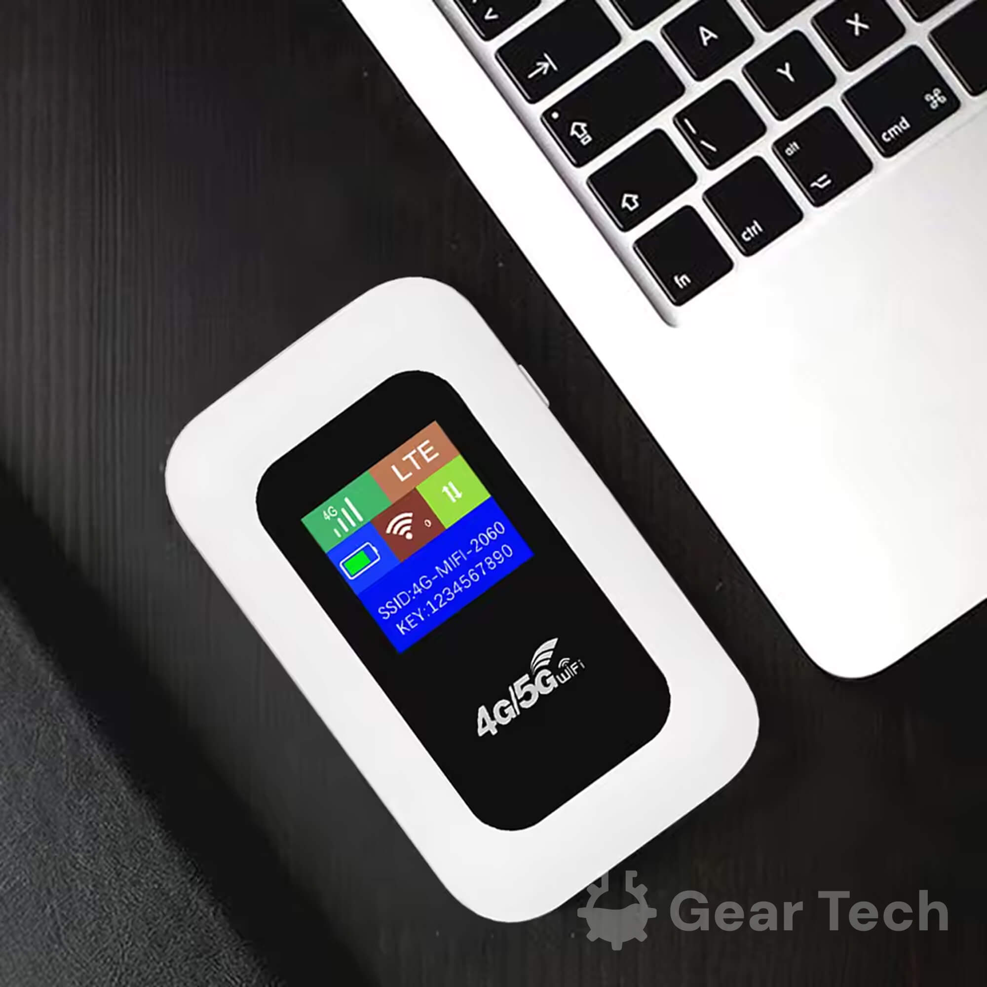 Lisslune | Enrutador Wi-Fi portátil 5G | Conexión segura y de alta velocidad para viajes y uso en casa