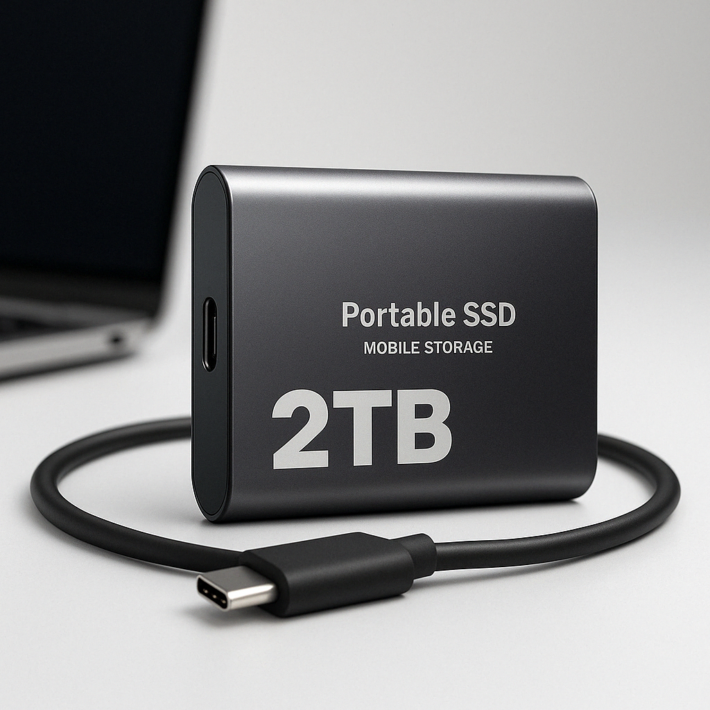 SSD Externo 2TB – USB-C, hasta 1050 MB/s