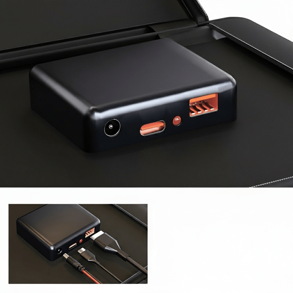 VOLTSTREAM PRO – Carga inteligente con conexiones USB-A, USB-C y DC
