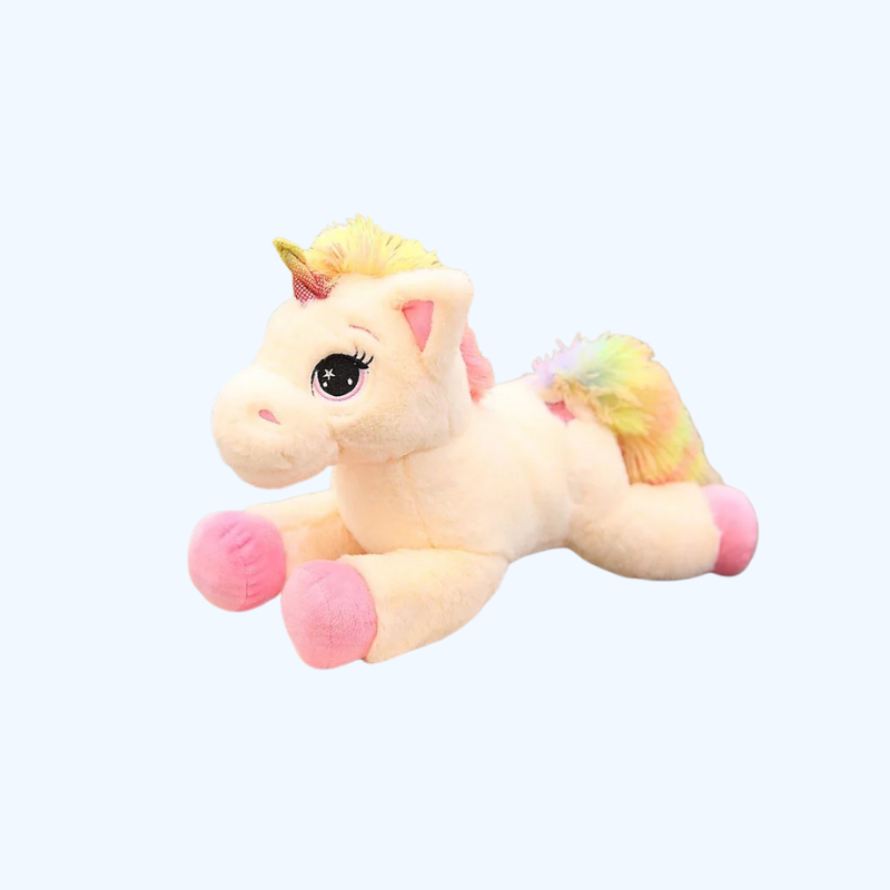 Peluche de Unicornio Arcoíris de 80cm | Juguete de Peluche Suave | Regalo de Muñeca