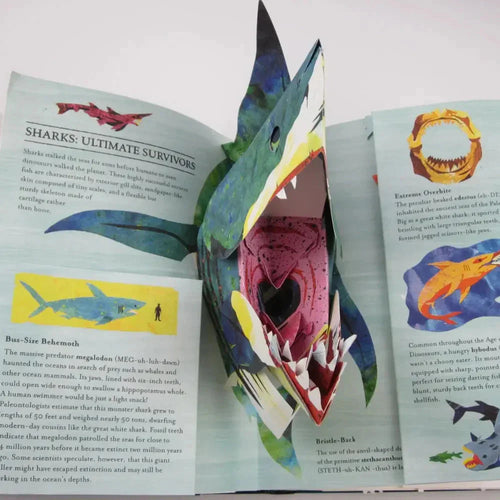 Libro 3D de dinosaurios – viaje interactivo prehistórico para niños y adultos