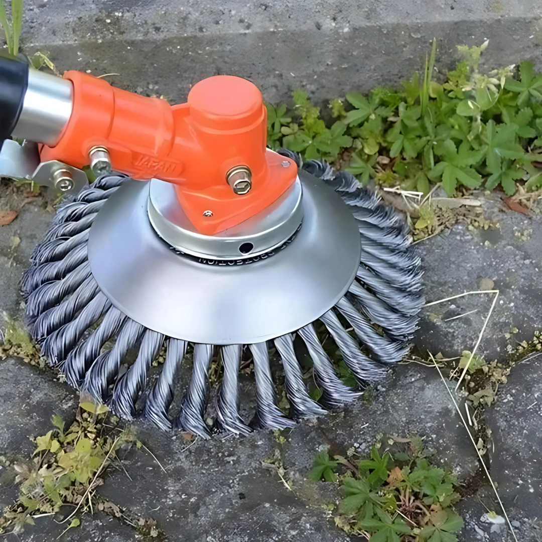 Cepillo metálico universal para desbrozadora
